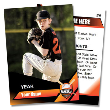 Baseball Card Templates