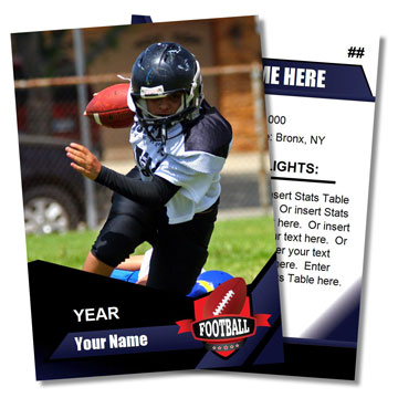 Football Card Templates