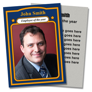 Vintage Trading Card Templates